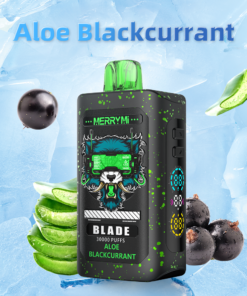 B2B procurement for MerryMi Blade 30000 Puffs Aloe Blackcurrant 10-pack commercial cartons