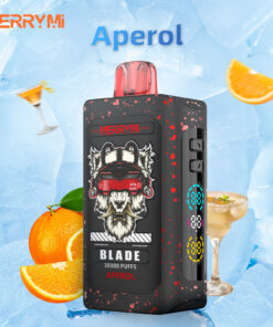 B2B trade listing for MerryMi Blade 30000 Puffs Aperol 10-pack commercial display cartons