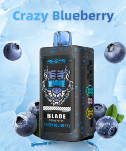 Direct B2B purchase for MerryMi Blade 30000 Puffs Crazy Blueberry 10-pack commercial cartons