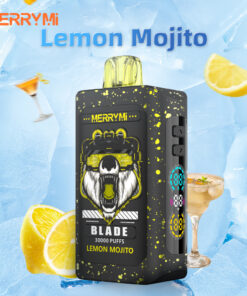 Direct B2B distribution for MerryMi Blade 30000 Puffs Lemon Mojito 10-pack commercial cartons