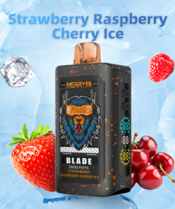 Direct B2B clearing for MerryMi Blade 30000 Puffs Strawberry Raspberry Cherry Ice 10-pack trader cartons